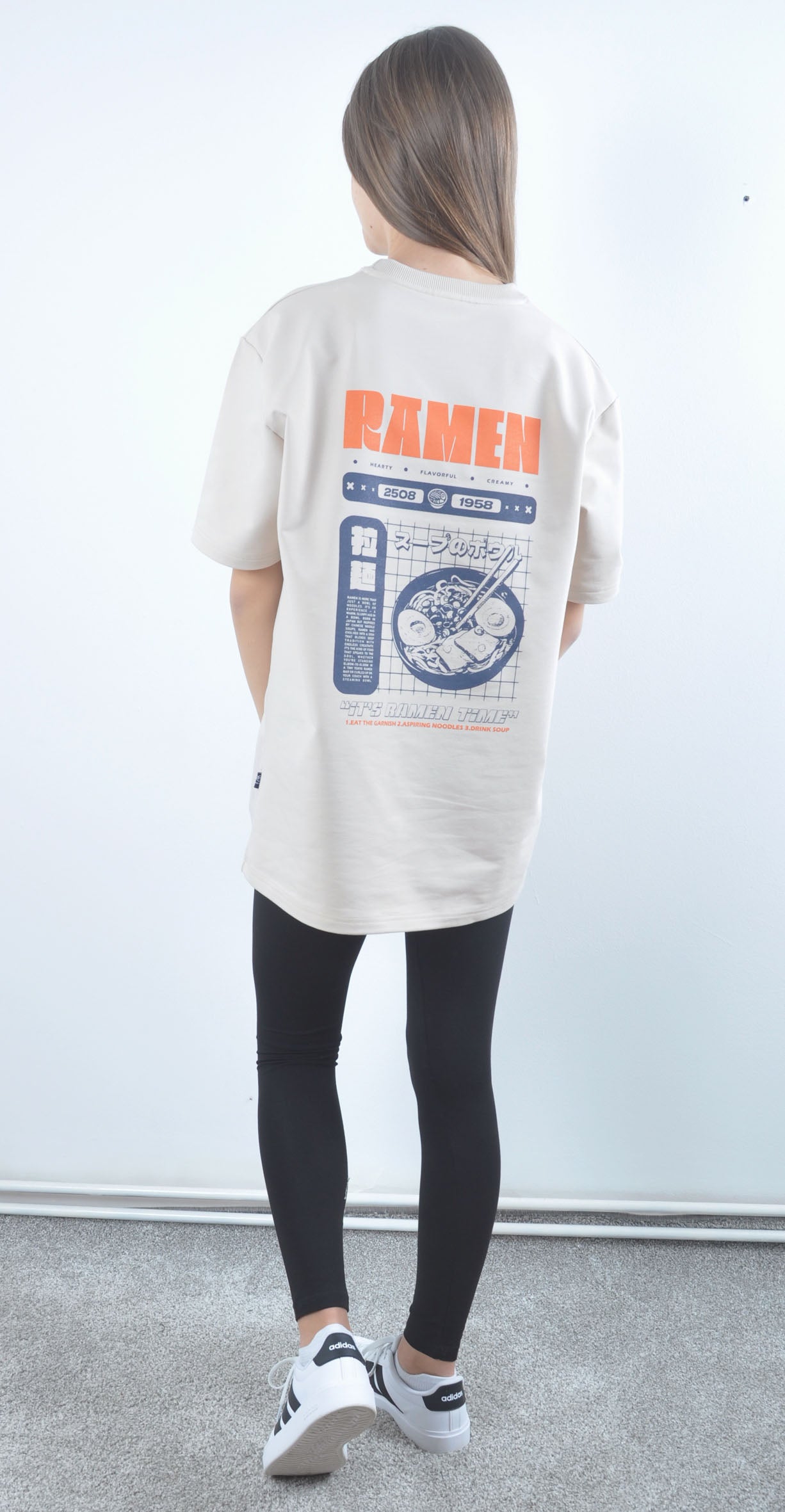 MAJICA OVERSIZE RAMEN (OD DUKS MATERIJALA) XS-S-M-L