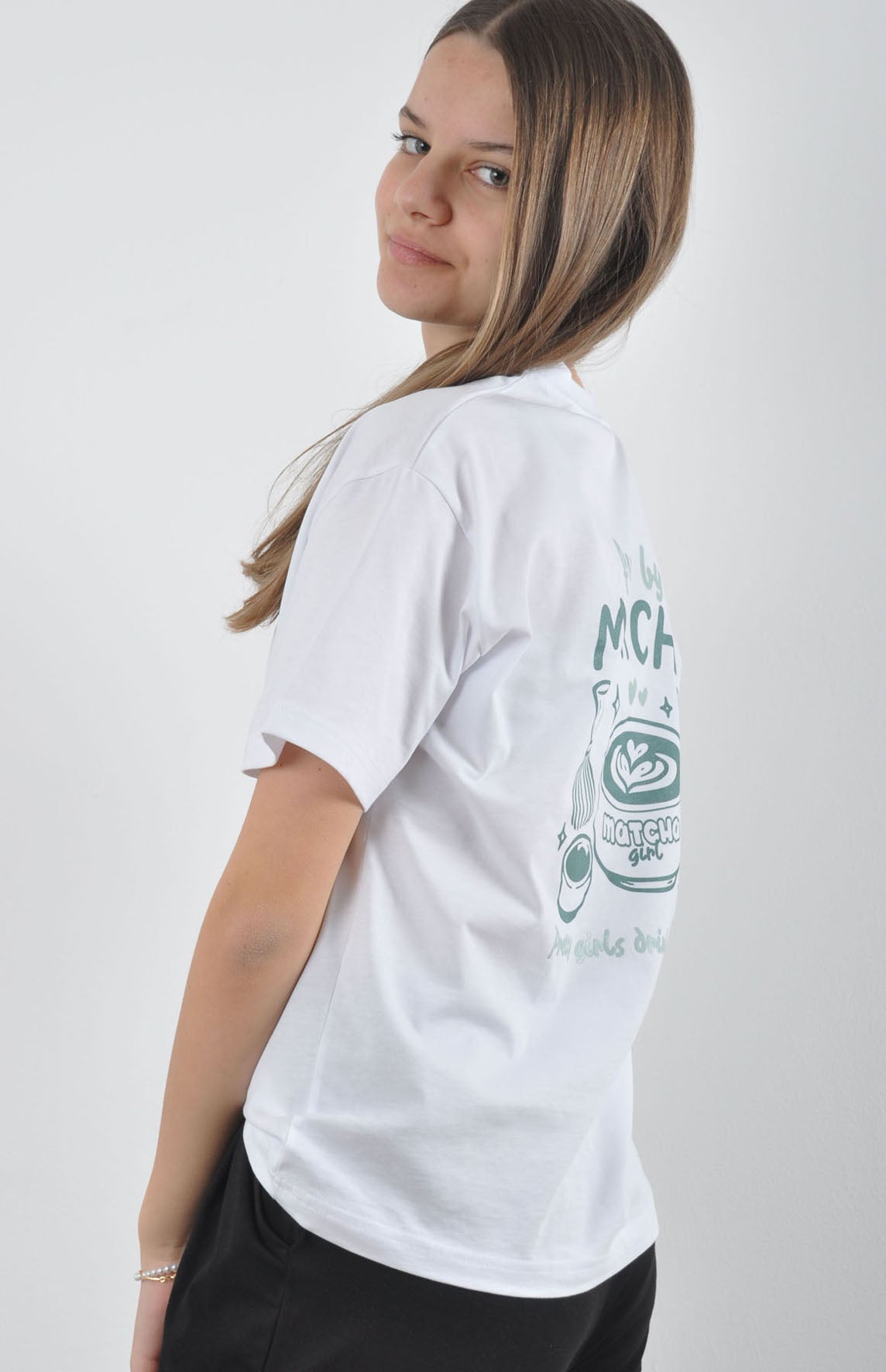 MAJICA MATCHA LATTE (OVERSIZE) 2-16