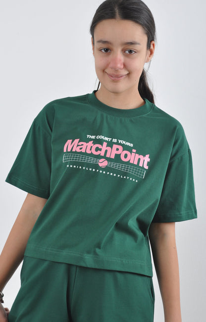 MAJICA MATCH POINT (KROP-TOP OVERSIZE) 8-16