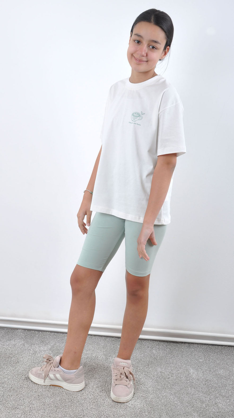 MAJICA MATCHA LATTE (OVERSIZE) 2-16